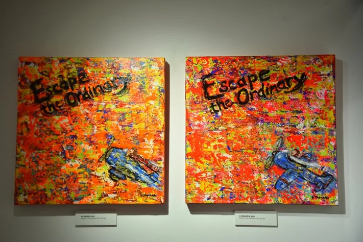 Refresh by Samir Tamari at Maya Art Space